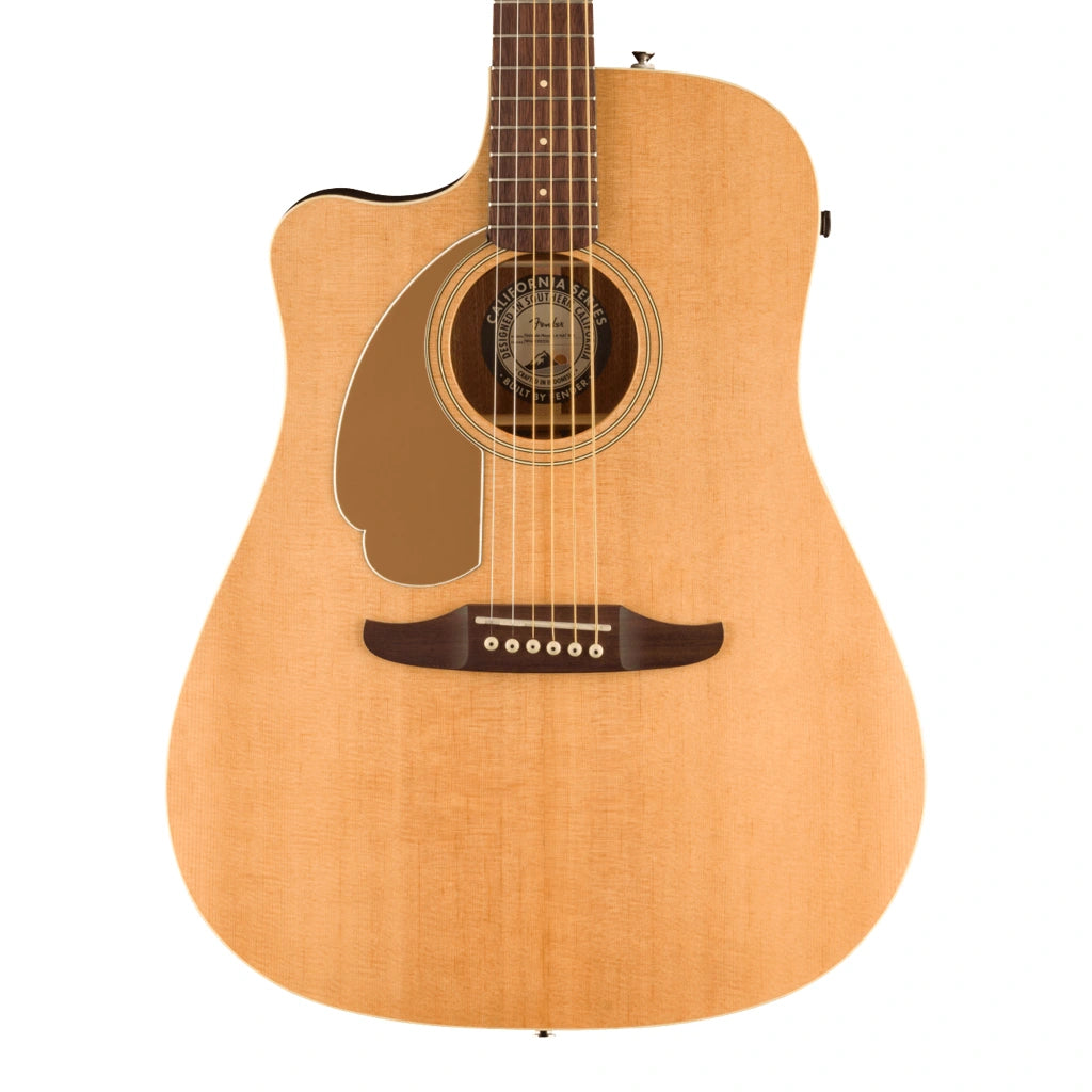 Fender Redondo Player Left-Handed Acoustic/Electric Guitar (Natural)