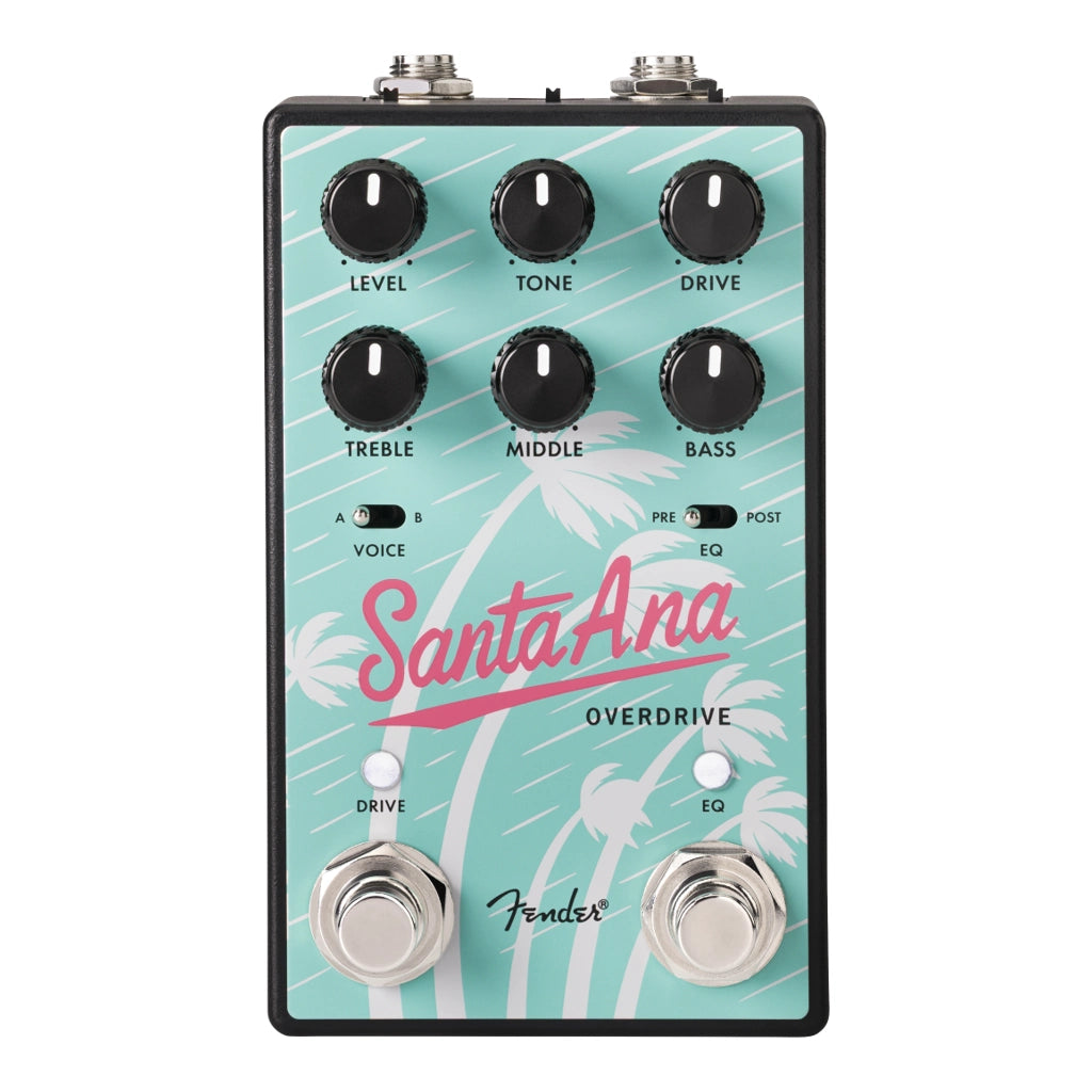 Fender Santa Ana Overdrive V2 Pedal Front View