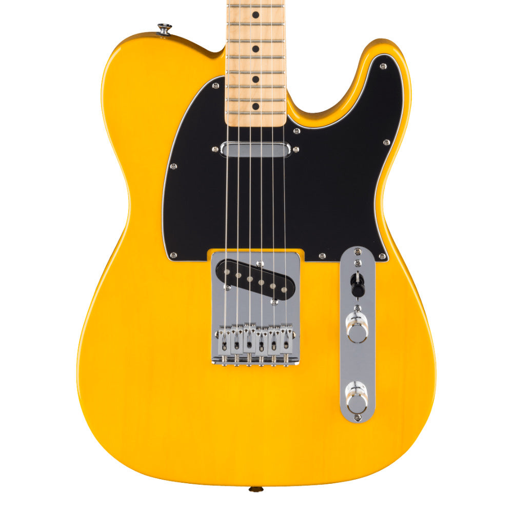 Fender Standard Telecaster Butterscotch Blonde Body View ; Fender Standard Telecaster Butterscotch Blonde Full View ; Fender Standard Telecaster Butterscotch Blonde Back View