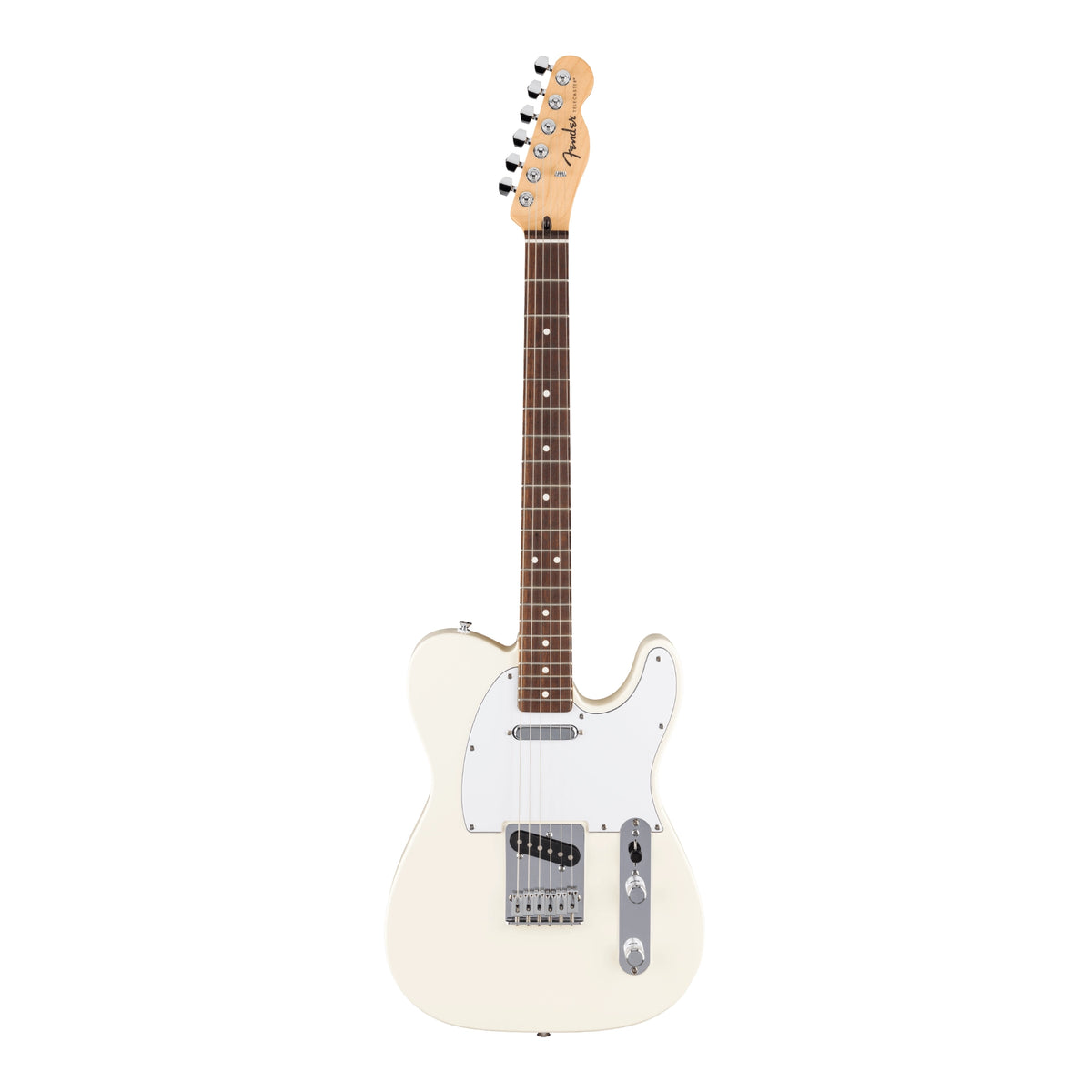 Fender Standard Telecaster Laurel (Olympic White) Full View