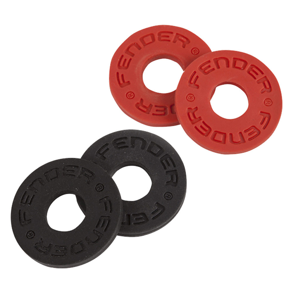 Fender Strap Block 4-Pack Black and Red