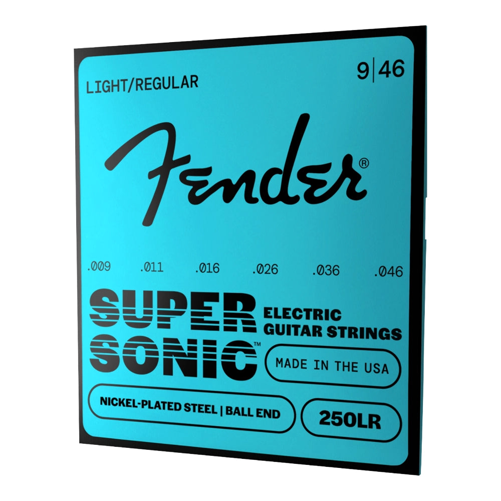 Fender Super 250's Nickel Plated Steel Electric Guitar Strings (9-46)