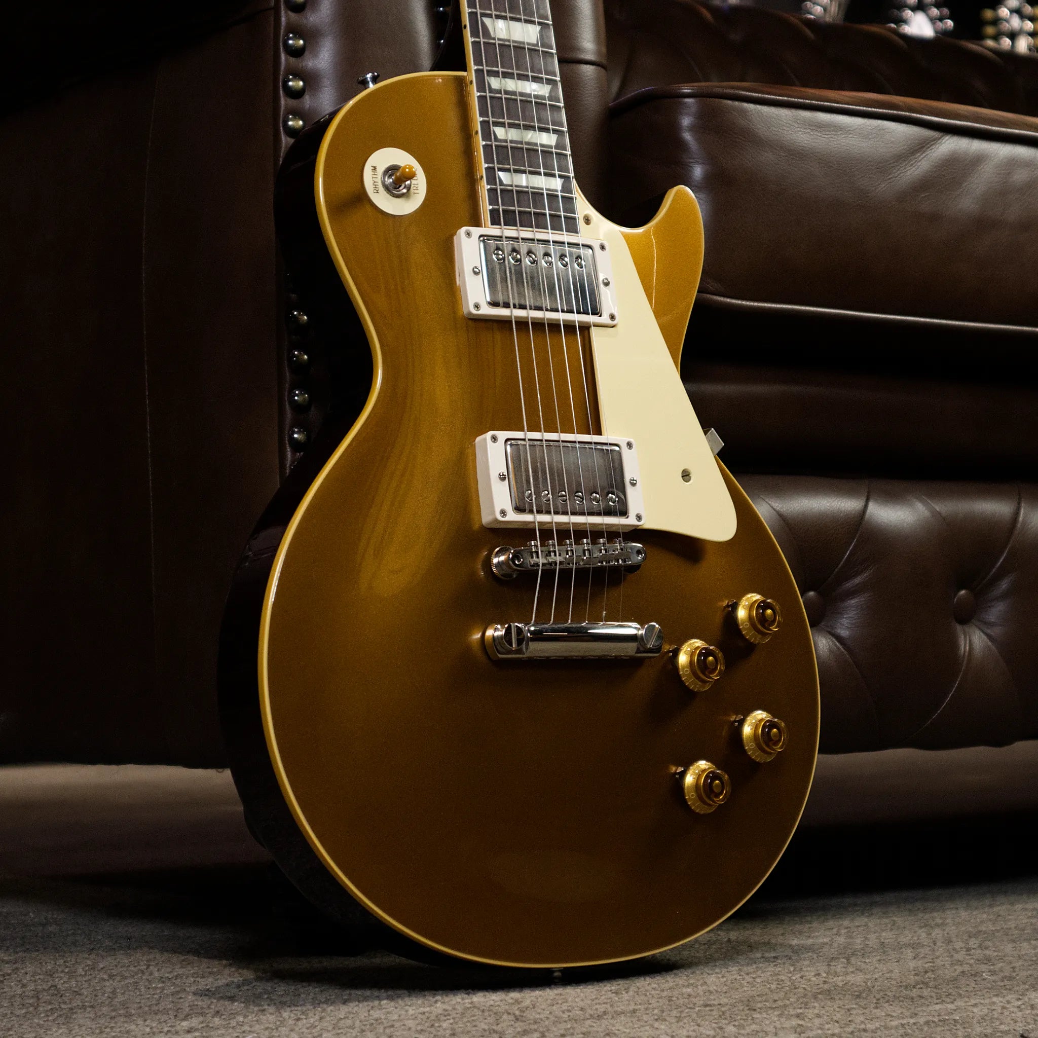 Gibson Custom Shop 1957 Les Paul Reissue (Goldtop w/ Darkback)