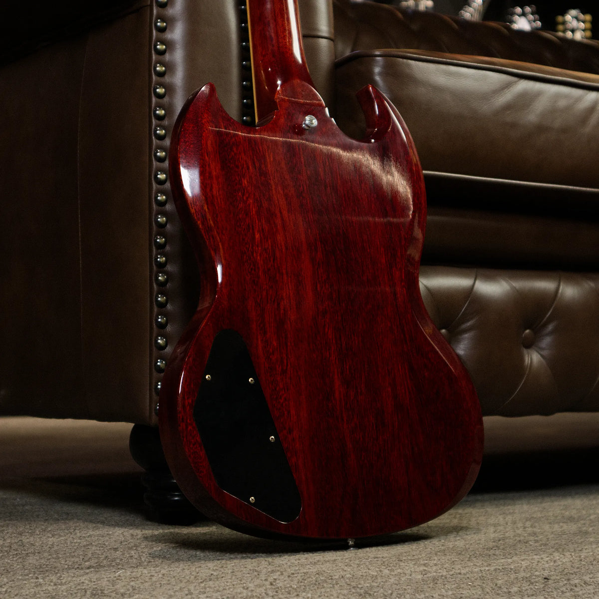 Gibson Custom Shop 1964 SG Standard Reissue Maestro Vibrola VOS (Cherry Red)