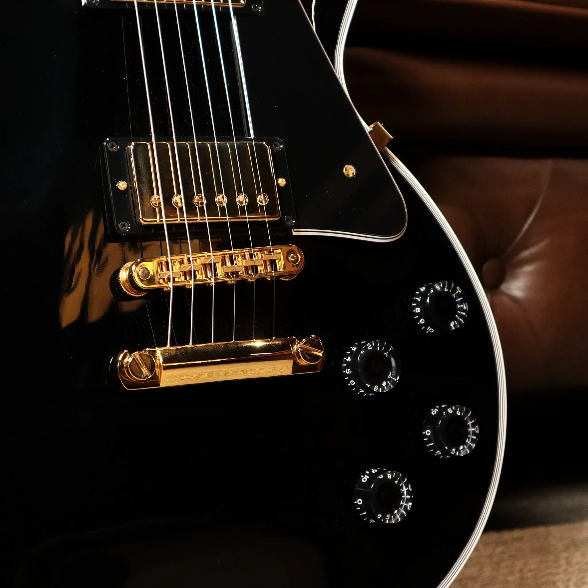 Gibson Custom Shop Les Paul Custom (Ebony) Controls