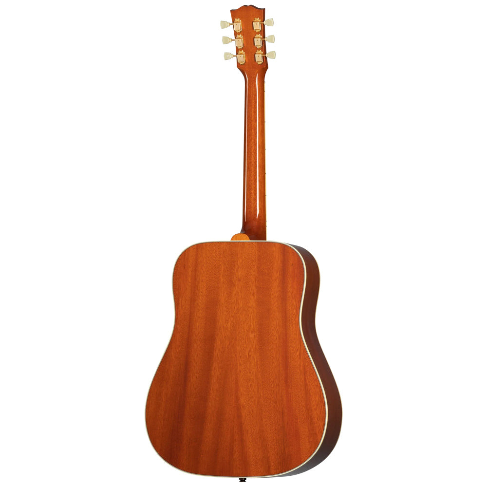 Gibson Hummingbird Original Heritage Cherry Sunburst Body View ; Gibson Hummingbird Original Heritage Cherry Sunburst Full View ; Gibson Hummingbird Original Heritage Cherry Sunburst Back View