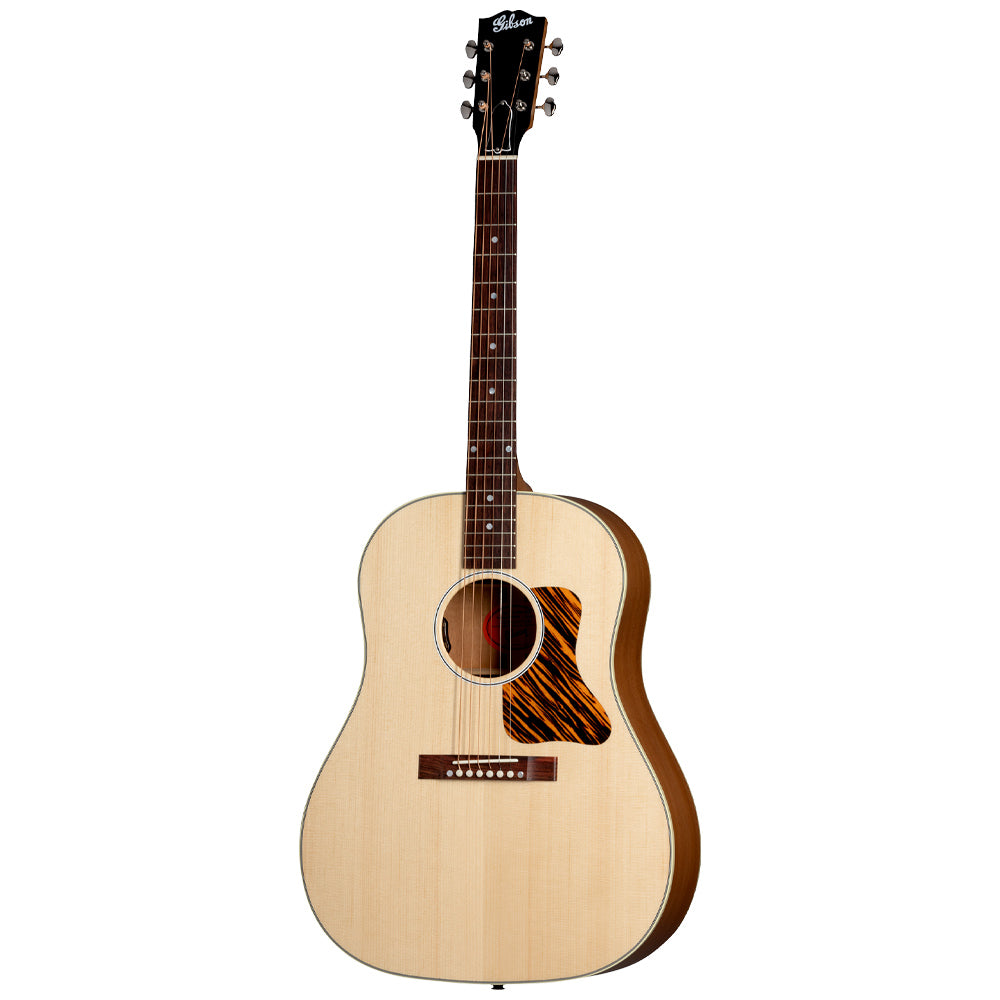 Gibson J-35 Faded '30s Natural body view ; Gibson J-35 Faded '30s Natural full view ; Gibson J-35 Faded '30s Natural back view