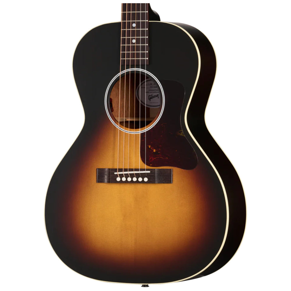 Gibson L-00 Special Vintage Sunburst Body View ; Gibson L-00 Special Vintage Sunburst Full View ; Gibson L-00 Special Vintage Sunburst Back View