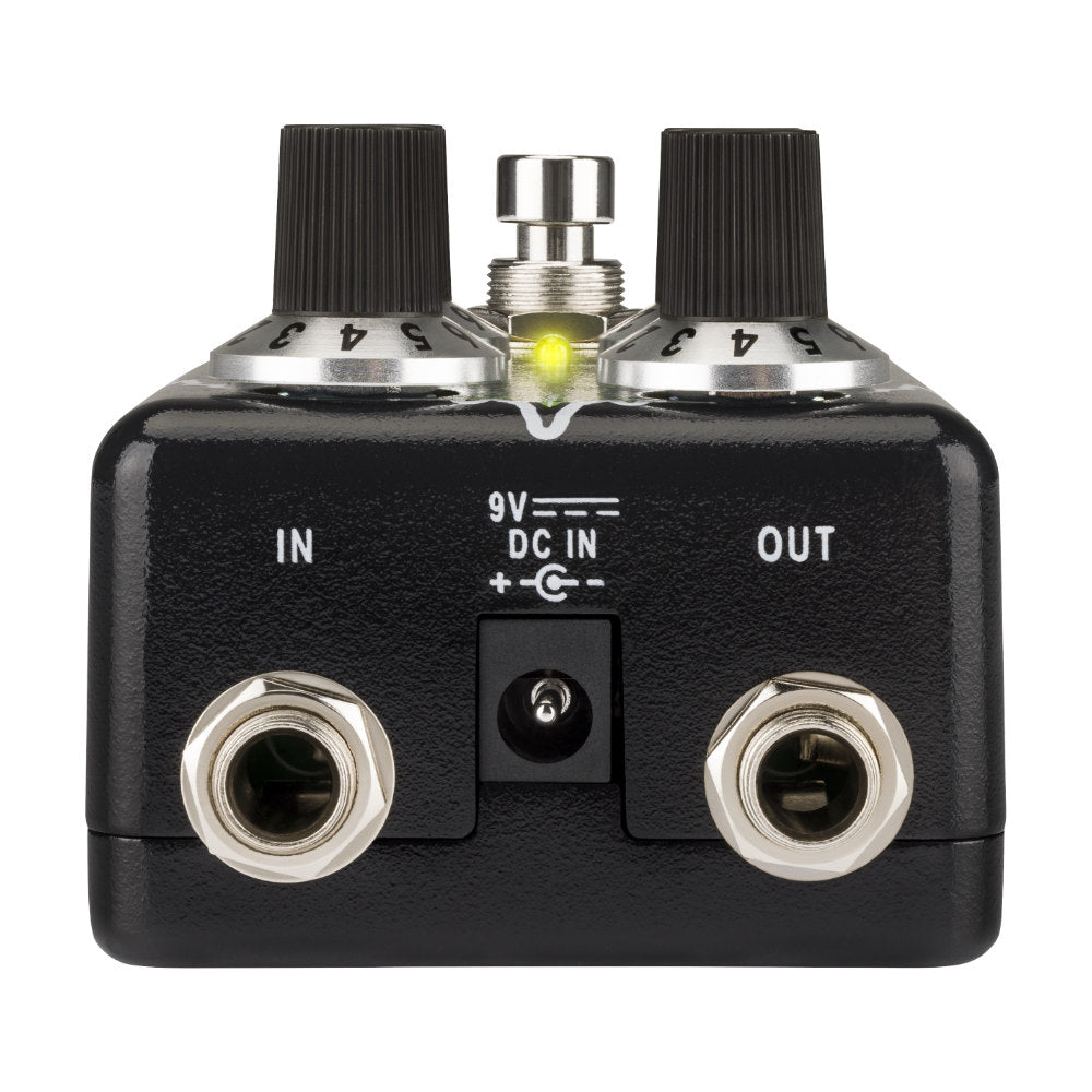 Fender Godzilla Distortion Pedal Front View ; Fender Godzilla Distortion Pedal Side View ; Fender Godzilla Distortion Pedal Top View ; Fender Godzilla Distortion Pedal Bottom View