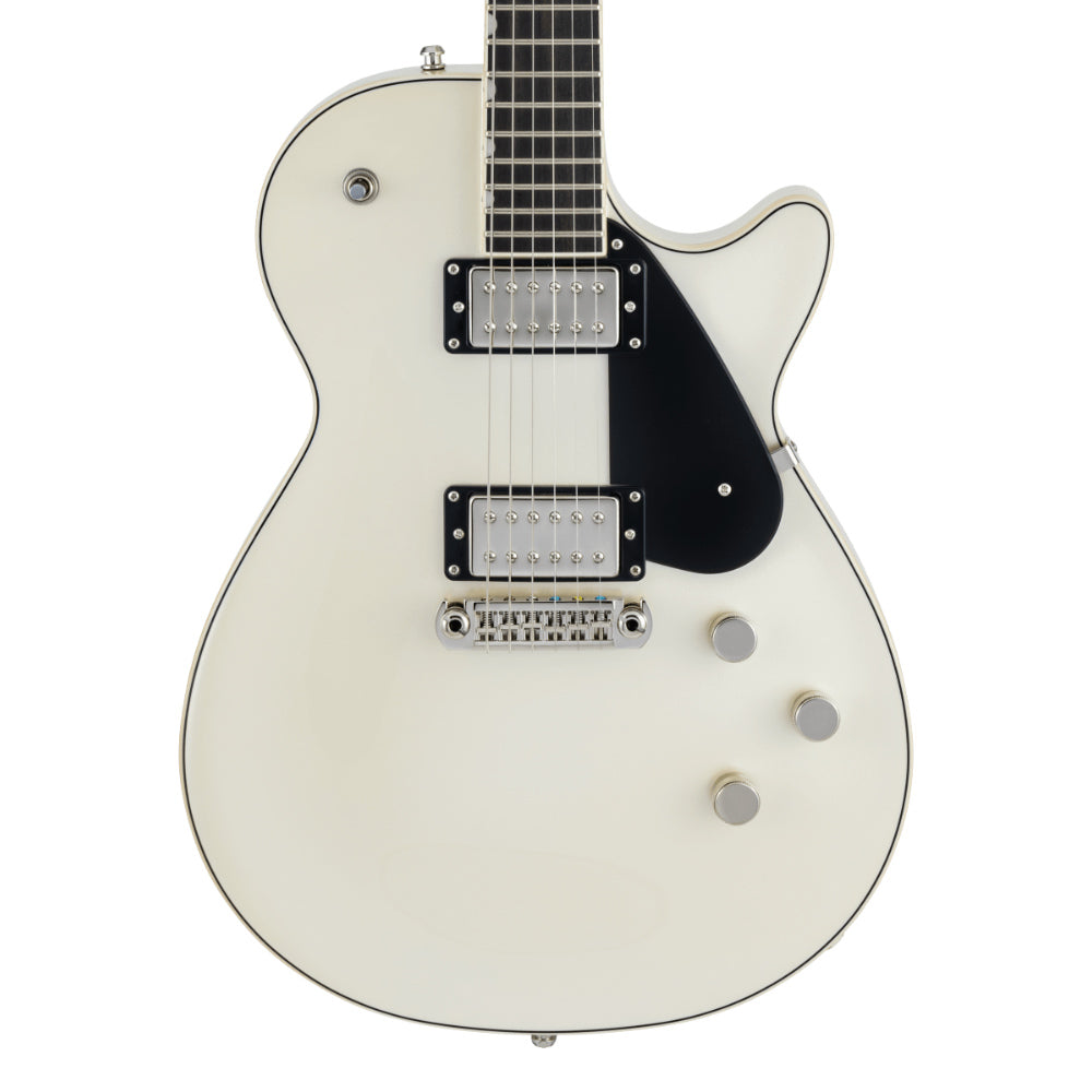 Gretsch Electromatic Premier Jet Vintage Pearl Body View ; Gretsch Electromatic Premier Jet Vintage Pearl Full View ; Gretsch Electromatic Premier Jet Vintage Pearl Back View