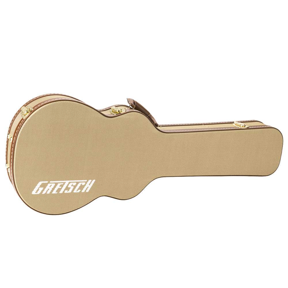 Gretsch G2655T Tweed Case ; Gretsch G2655T Tweed Case Open