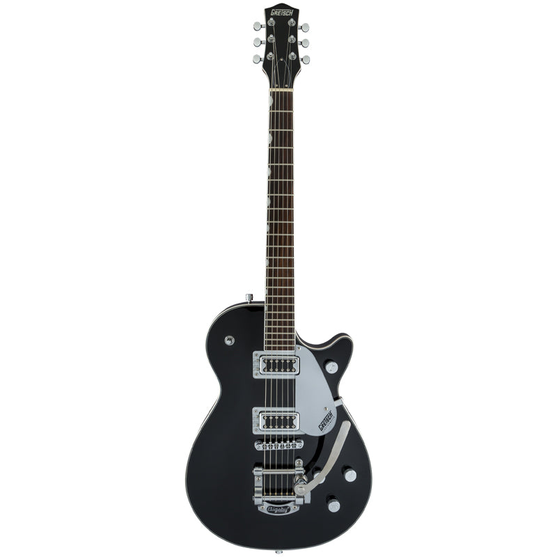 Gretsch G5230T Electromatic Jet FT Bigsby Black ; Gretsch G5230T Electromatic Jet FT Bigsby Black full ; Gretsch G5230T Electromatic Jet FT Bigsby Black headstock ; Gretsch G5230T Electromatic Jet FT Bigsby Black back