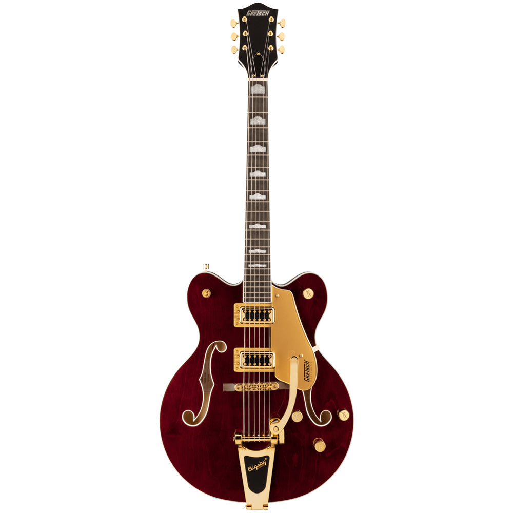 Gretsch G5422TG Electromatic Hollowbody Walnut Stain w/Gold Hardware Electric Guitar Front ; Gretsch G5422TG Electromatic Hollowbody Walnut Stain w/Gold Hardware Electric Guitar Full