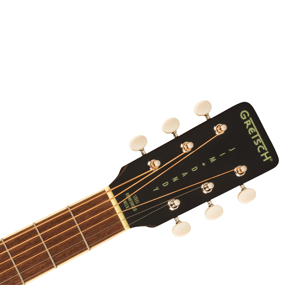 Gretsch Jim Dandy Dreadnought Rex Burst Front ; Gretsch Jim Dandy Dreadnought Rex Burst Front Full ; Gretsch Jim Dandy Dreadnought Rex Burst Front Headstock