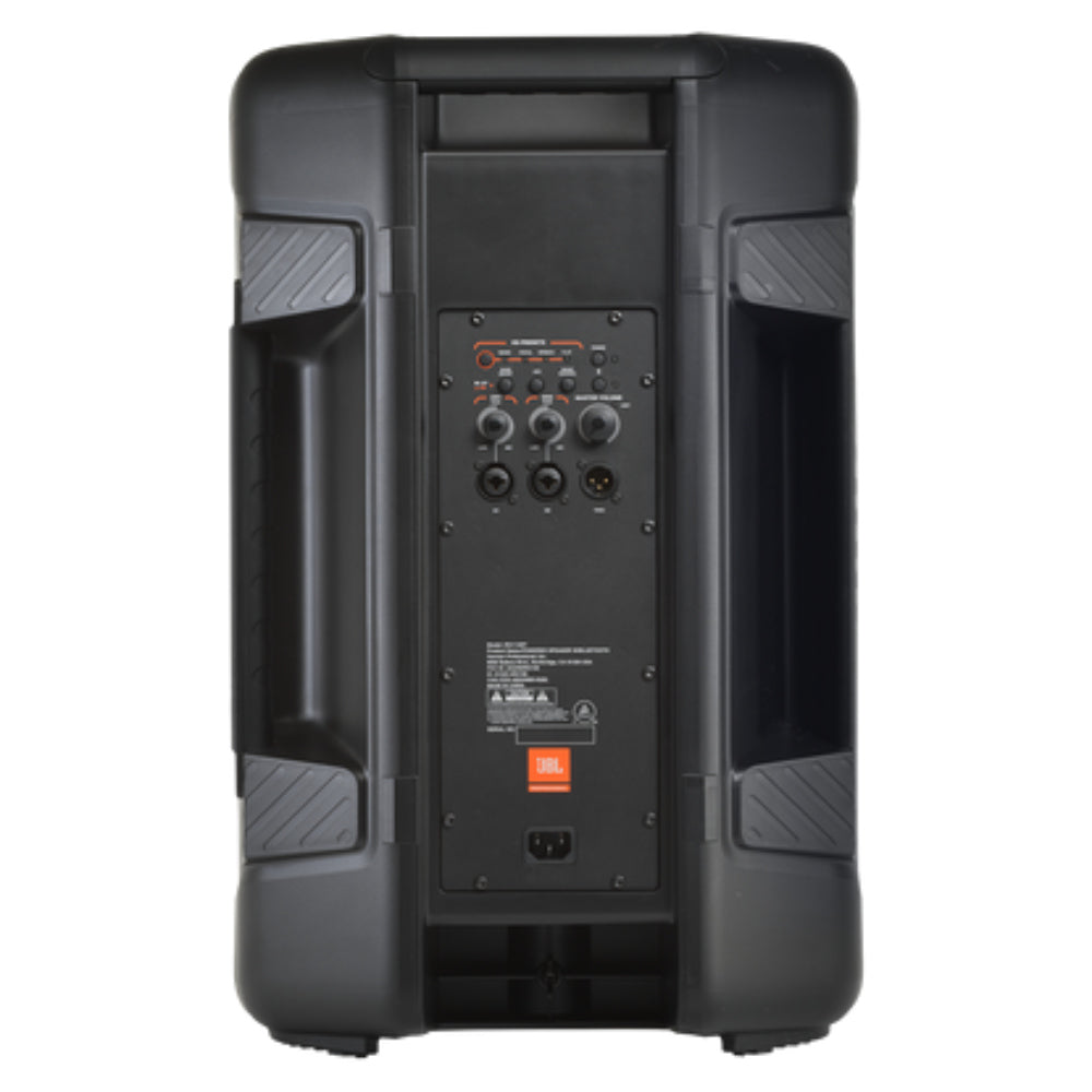 JBL IRX112BT Front View ; JBL IRX112BT Side View ; JBL IRX112BT Back View