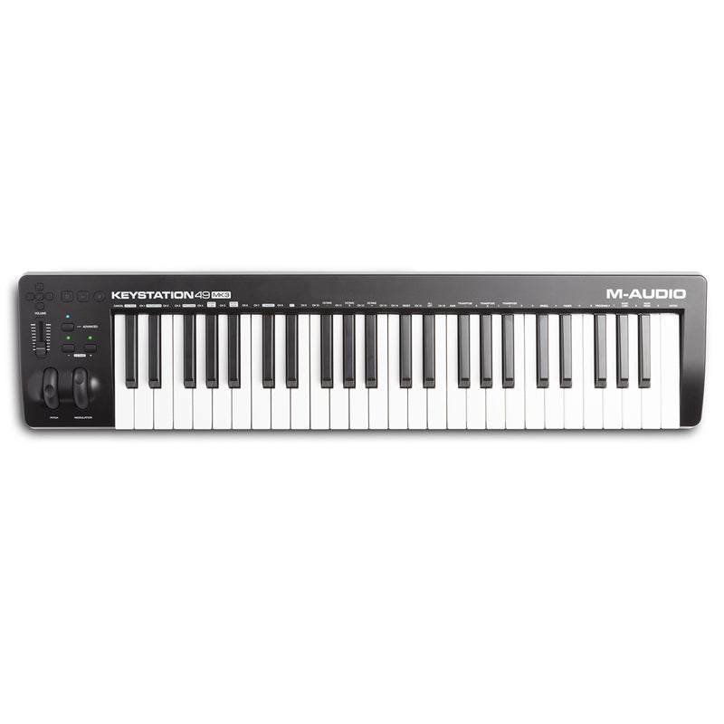 M-Audio Keystation 49 ; M-Audio Keystation 49 MK3 ; M-Audio Keystation 49 rear