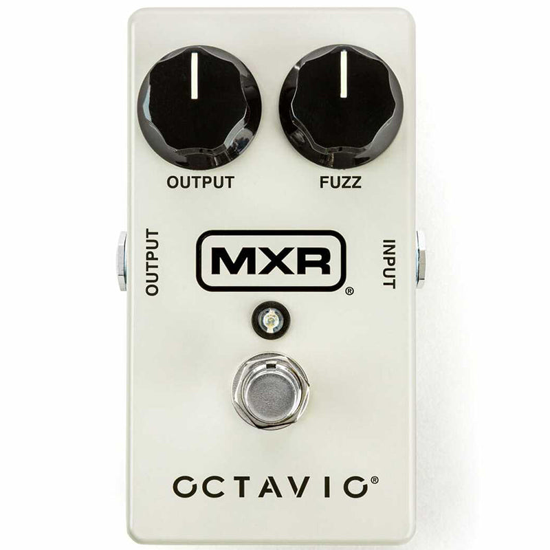 MXR M267 Octavio Fuzz front ; MXR M267 Octavio Fuzz side