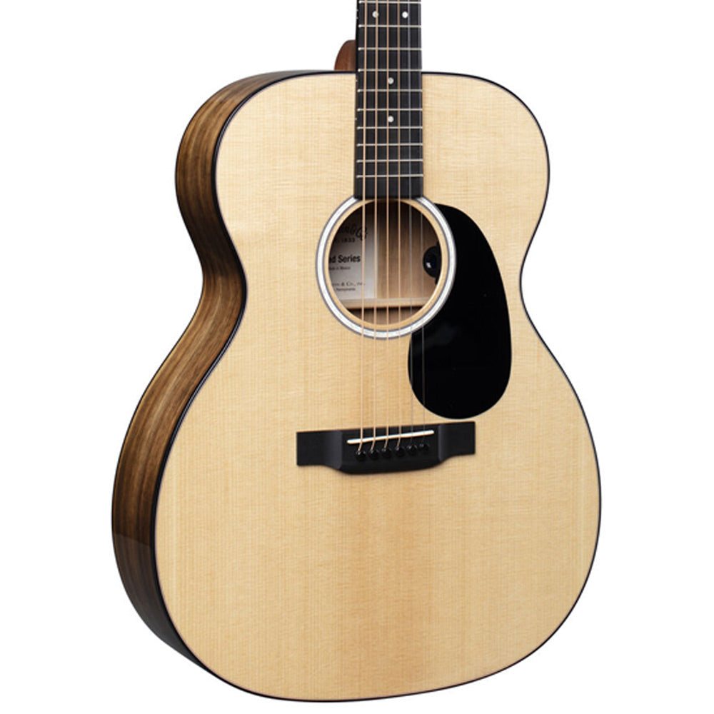Martin 000-12E Road Series Acoustic Electric Guitar Front ; Martin 000-12E Road Series Acoustic Electric Guitar Full ; Martin 000-12E Road Series Acoustic Electric Guitar Rear ; Martin 000-12E Road Series Acoustic Electric Guitar Headstock