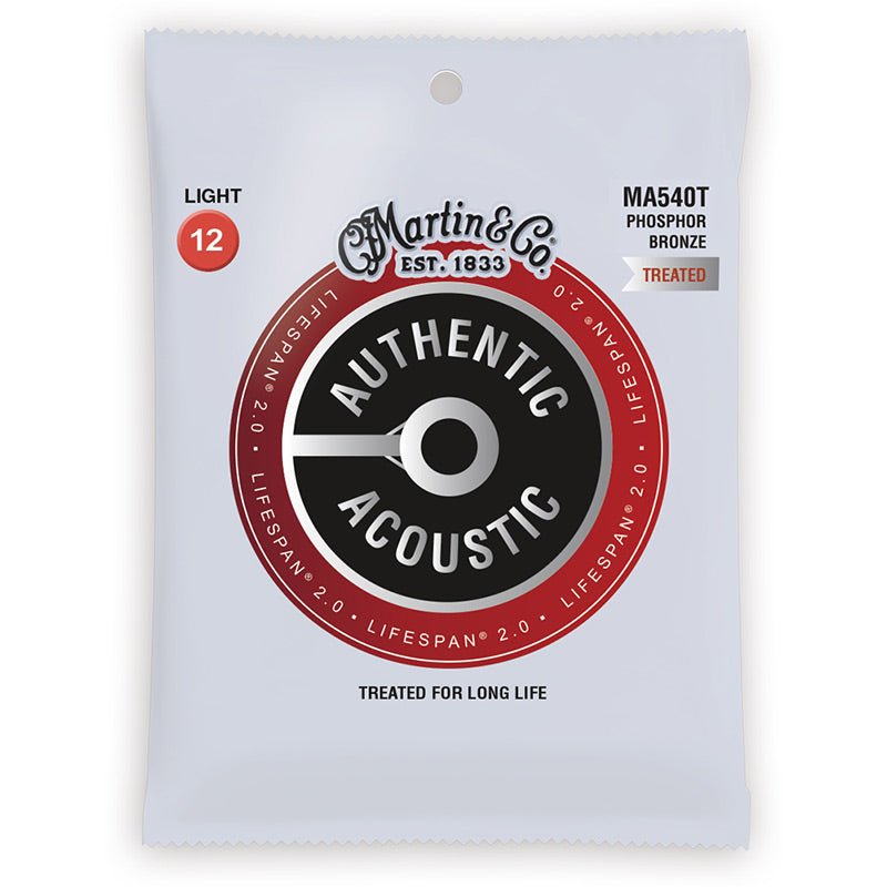 Martin Lifespan 12-54 SP Acoustic Guitar Strings Phosphor Bronze