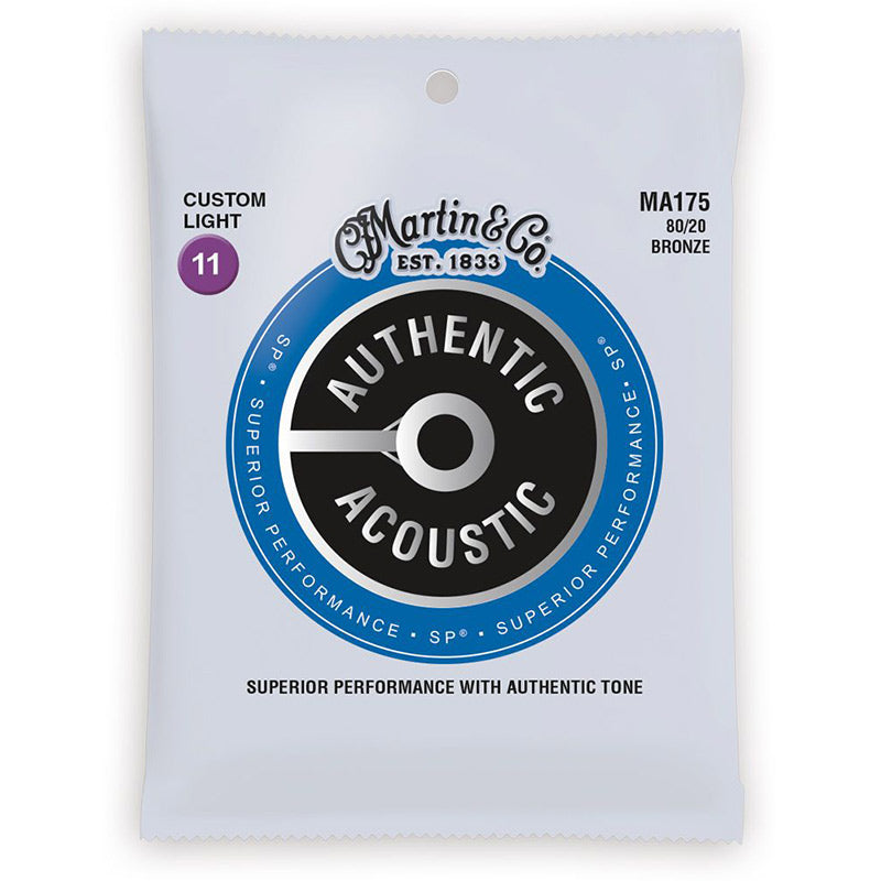 Martin 11-52 SP Acoustic Guitar Strings 80/20 Bronze
