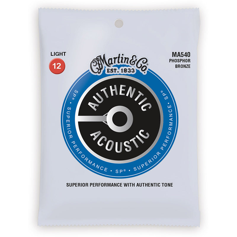 Martin 12-54 SP Acoustic Guitar Strings Phosphor Bronze