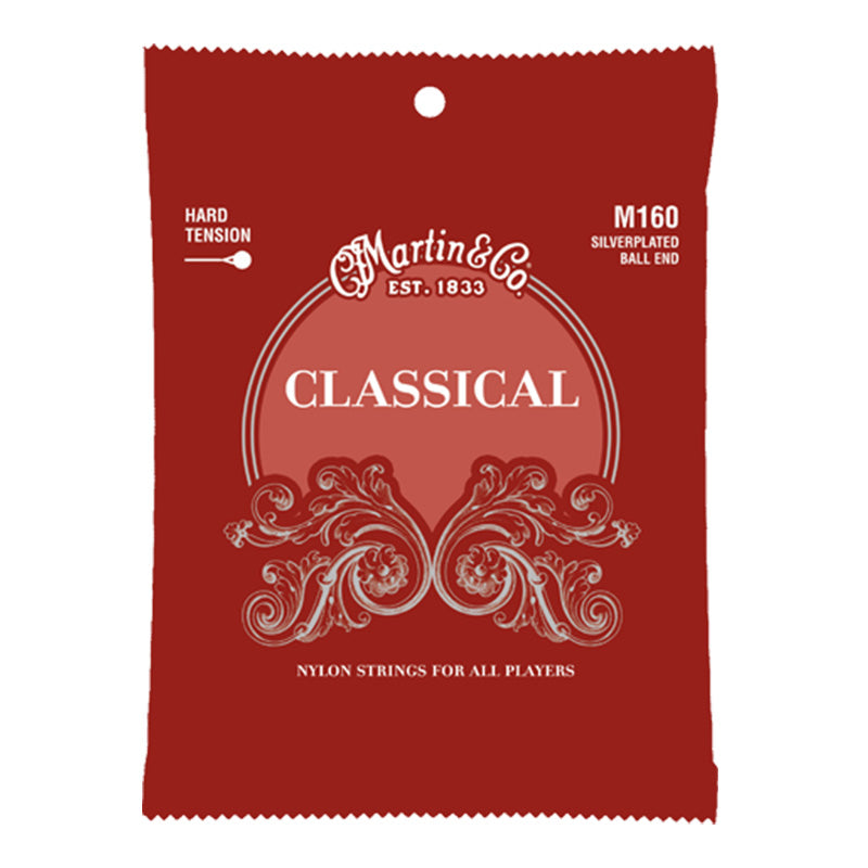 Martin Silverplated Classical Guitar Strings Hard Tension