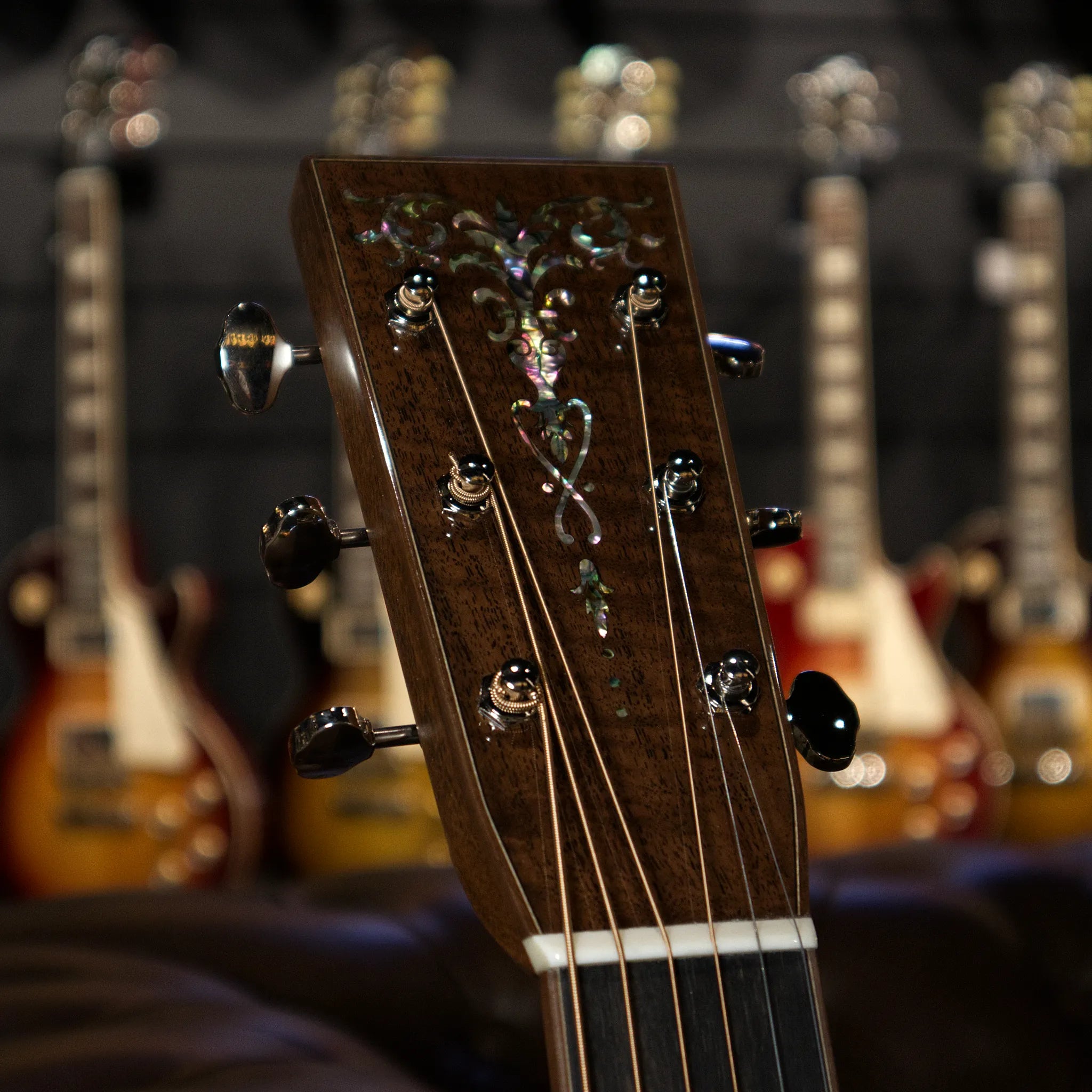 Martin Custom Shop 000-12 Italian Alpine Spruce / Bastogne Walnut Acoustic Guitar