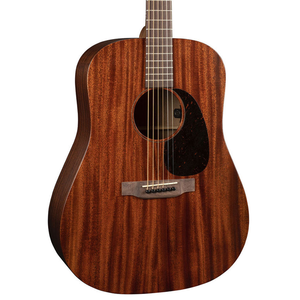 Martin D-15E Dreadnought Acoustic Guitar w/ Pickup Front ; Martin D-15E Dreadnought Acoustic Guitar w/ Pickup Full ; Martin D-15E Dreadnought Acoustic Guitar w/ Pickup Rear