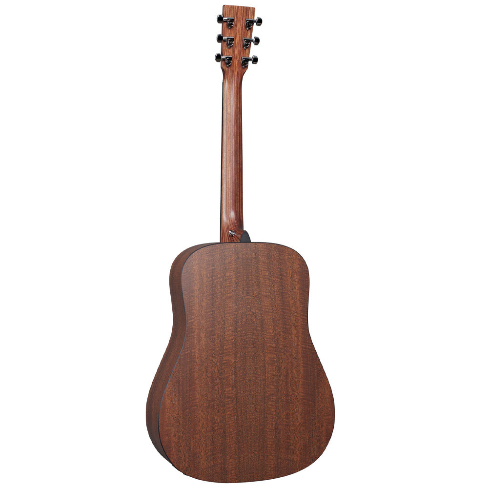 Martin-D-X1E Mahogany Front ; Martin-D-X1E Mahogany Full ; Martin-D-X1E Mahogany Rear ; Martin-D-X1E Mahogany Headstock