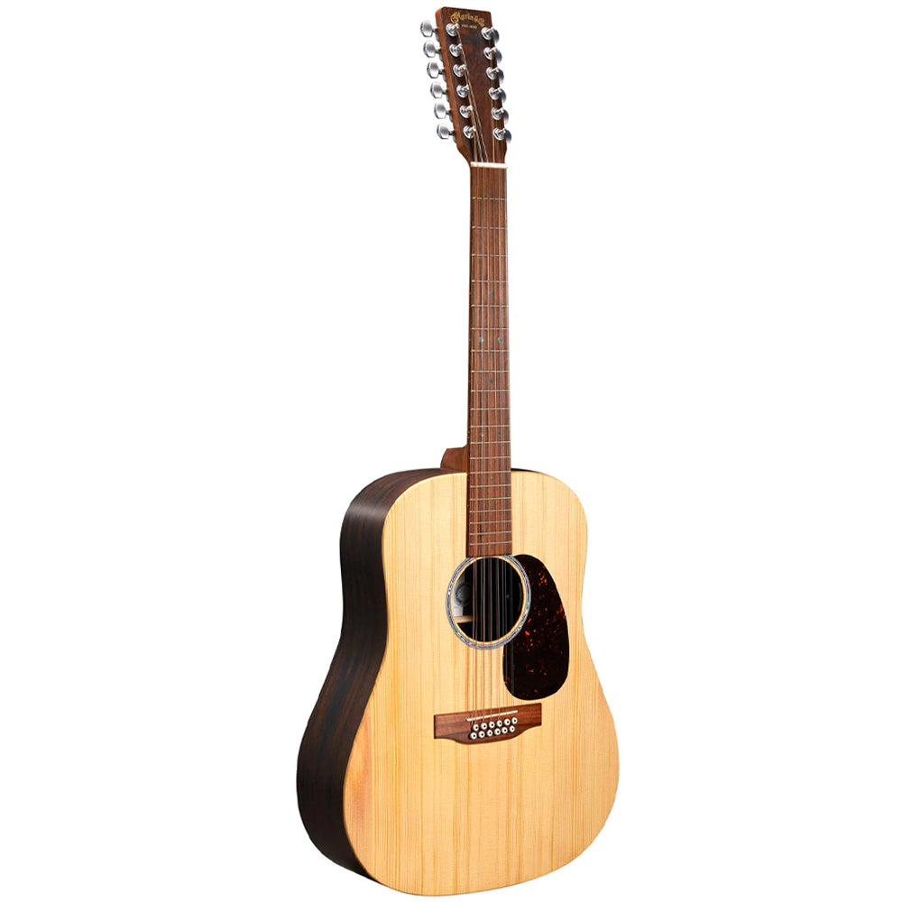 Martin D-X2E Brazilian 12 String Acoustic Electric Guitar Front ; Martin D-X2E Brazilian 12 String Acoustic Electric Guitar Full ; Martin D-X2E Brazilian 12 String Acoustic Electric Guitar Rear ; Martin D-X2E Brazilian 12 String Acoustic Electric Guitar Headstock