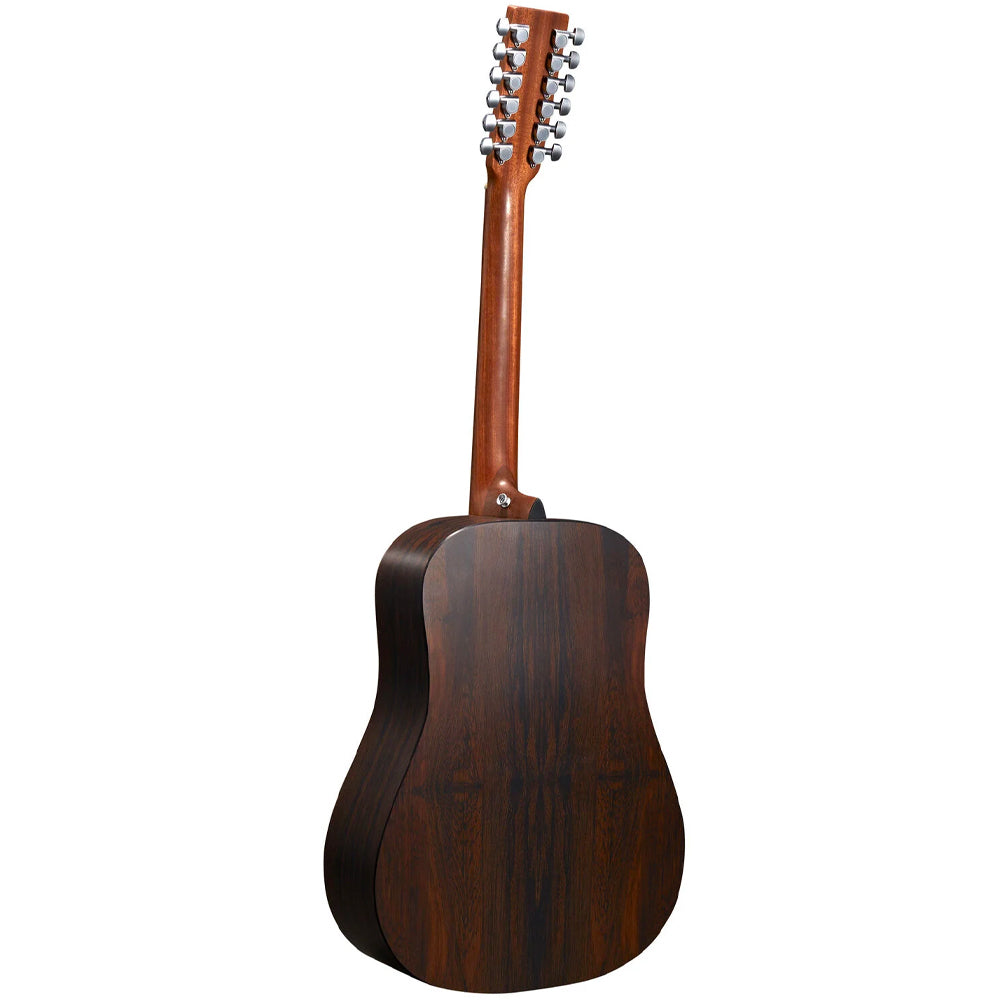 Martin D-X2E Brazilian 12 String Acoustic Electric Guitar Front ; Martin D-X2E Brazilian 12 String Acoustic Electric Guitar Full ; Martin D-X2E Brazilian 12 String Acoustic Electric Guitar Rear ; Martin D-X2E Brazilian 12 String Acoustic Electric Guitar Headstock
