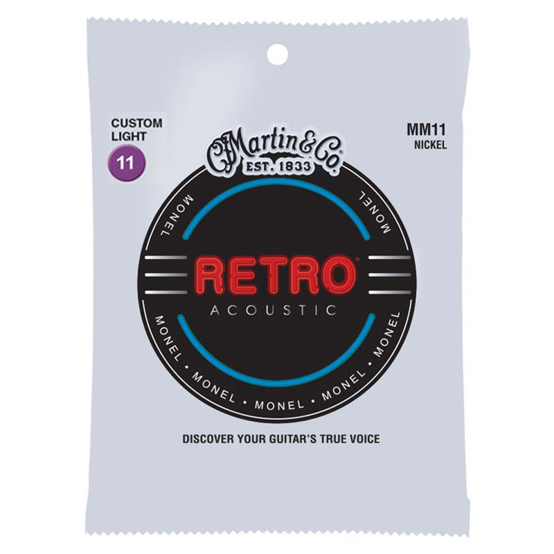 Martin 11-52 Retro Acoustic Guitar Strings