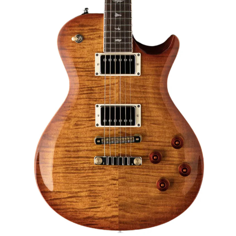 PRS SE McCarty 594 Singlecut Vintage Sunburst Body View ; PRS SE McCarty 594 Singlecut Vintage Sunburst Full View ; PRS SE McCarty 594 Singlecut Vintage Sunburst Back View