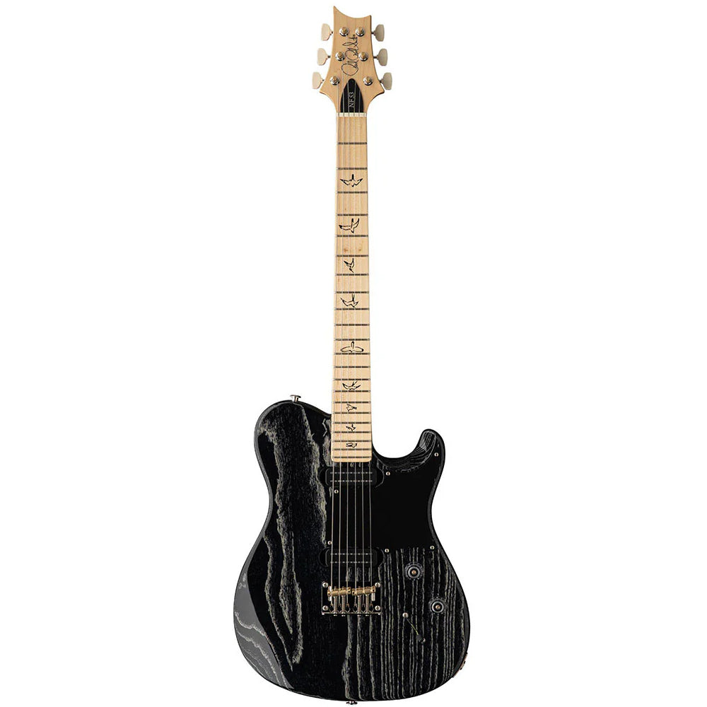 PRS SE NF53 Black Doghair Body View ; PRS SE NF53 Black Doghair Full View ; PRS SE NF53 Black Doghair Back View