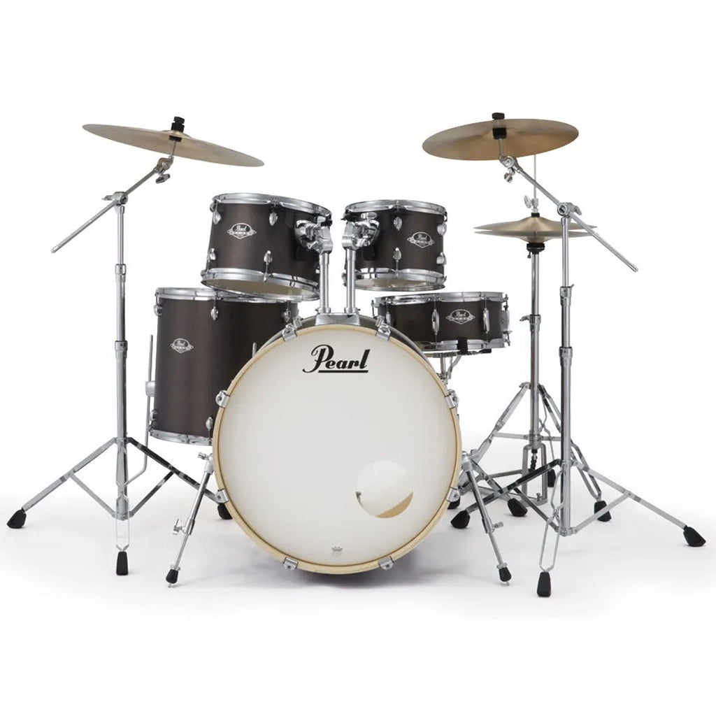 Pearl Export EXX 22" Fusion Plus Drum Kit w/Hardware and Pearl Cymbals (Brushed Bronze)