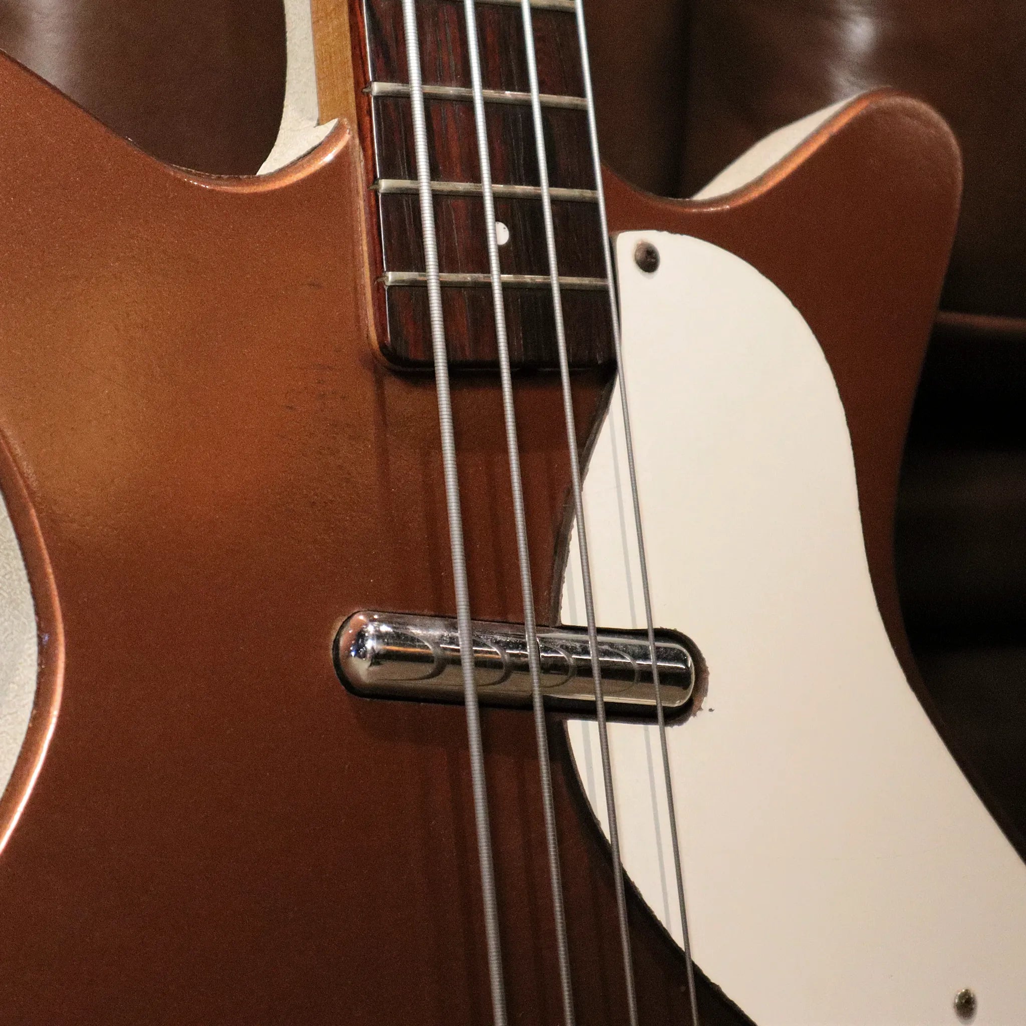 1964 Danelectro DC-1 Shorthorn Bass Bronze OHSC