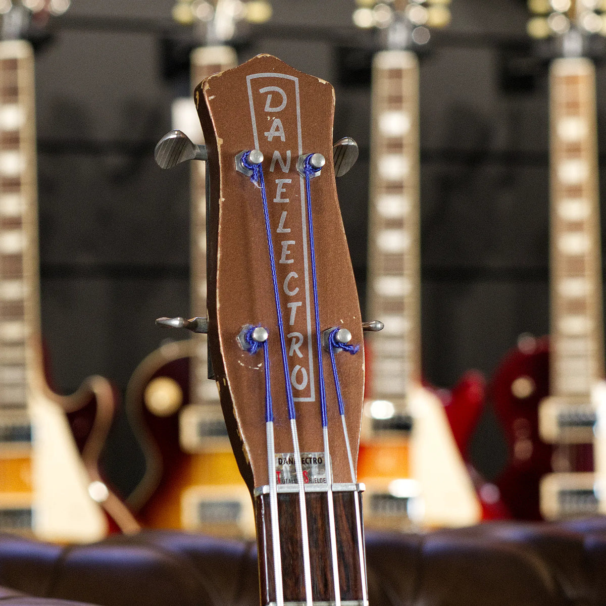 1964 Danelectro DC-1 Shorthorn Bass Bronze OHSC