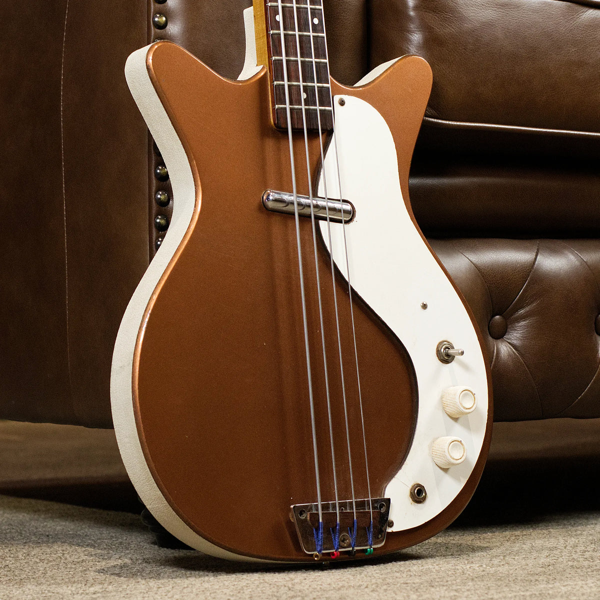 1964 Danelectro DC-1 Shorthorn Bass Bronze OHSC