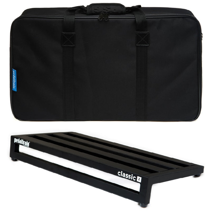 Pedaltrain Classic 2 Pedalboard w/ Soft Case ; Pedaltrain Classic 2 Pedalboard w/ Soft Case ; Pedaltrain Classic 2 Pedalboard w/ Soft Case ; Pedaltrain Classic 2 Pedalboard w/ Soft Case