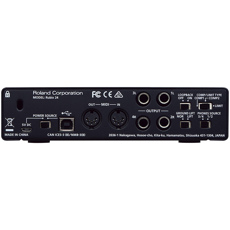 Roland RUBIX24 USB Audio Interface ; Roland-RUBIX24 ; Roland Rubix24 Cloud Offer ; Roland Rubix24 Cloud Offer 2