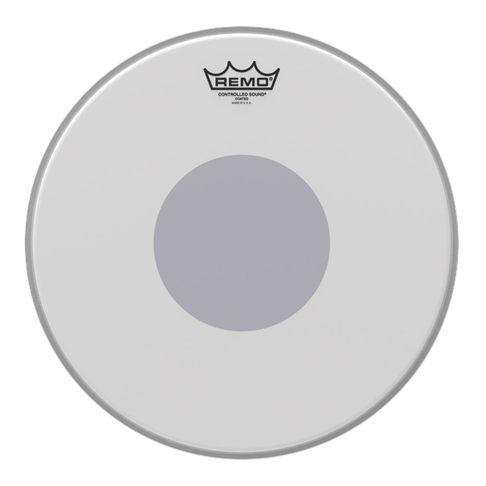 Remo Controlled Sound Coated Black Dot Drumhead