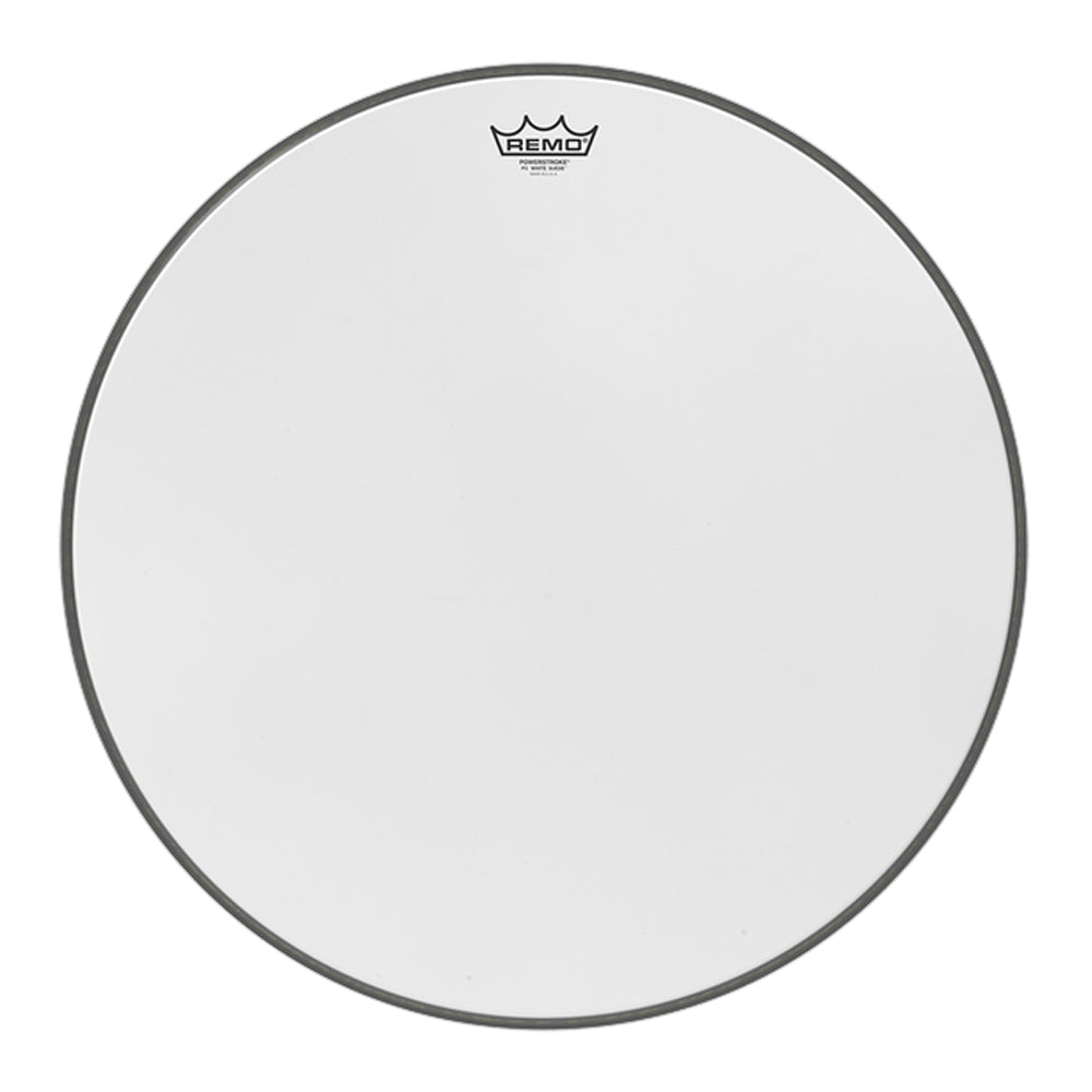 Remo Ambassador White Suede Drumhead