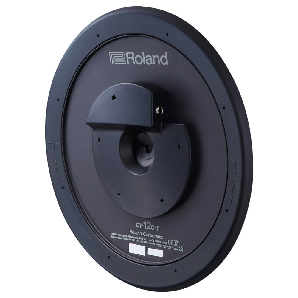 Roland CY-12CT 12″ Cymbal Pad Top ; Roland CY-12CT 12″ Cymbal Pad Bottom