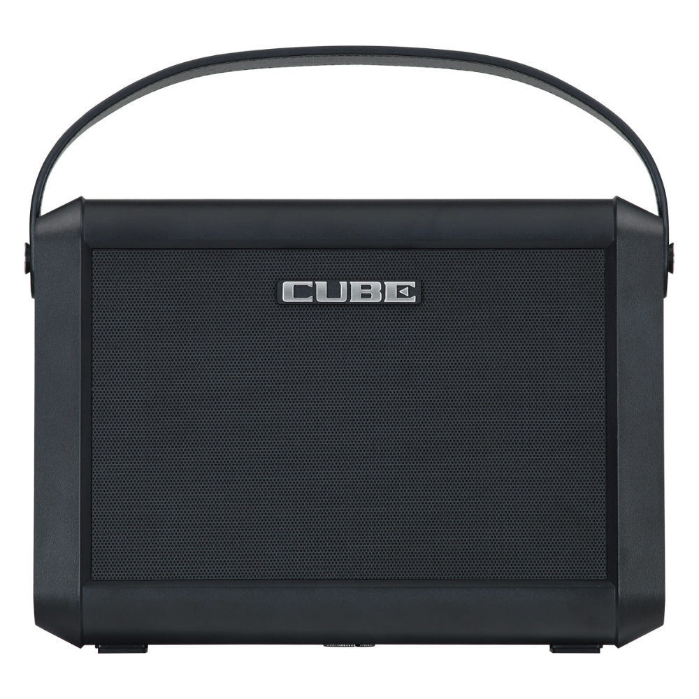 Roland Cube Street Mini Amplifier Front View ; Roland Cube Street Mini Amplifier Side View ; Roland Cube Street Mini Amplifier Control View