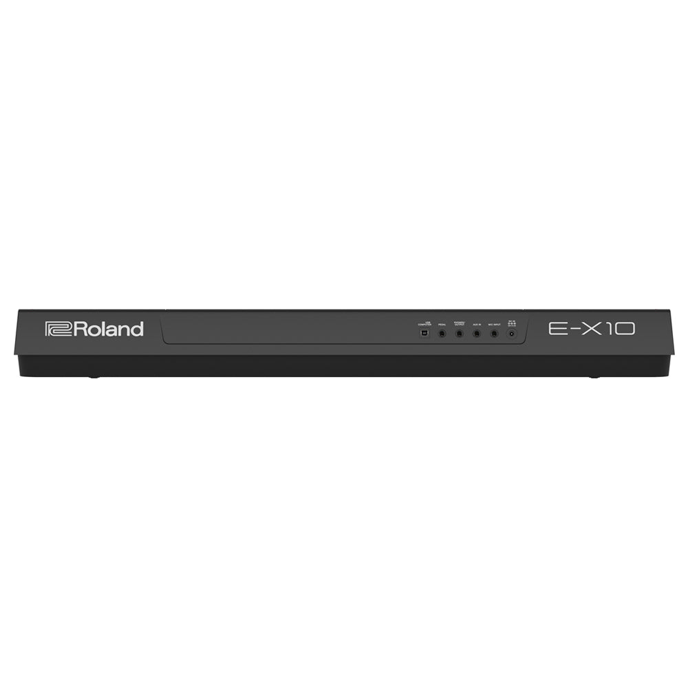 Roland E-X10 Arranger Keyboard ; Roland E-X10 Arranger Keyboard Front ; Roland E-X10 Arranger Keyboard Angle2 ; Roland E-X10 Arranger Keyboard Angle1 ; Roland E-X10 Arranger Keyboard FrontRest ; Roland E-X10 Arranger Keyboard Rear