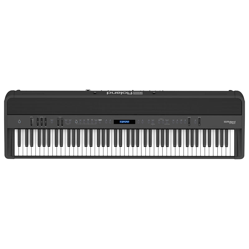 Roland FP-90X Black Digital Piano ; Roland FP90X Black Rear Panel
