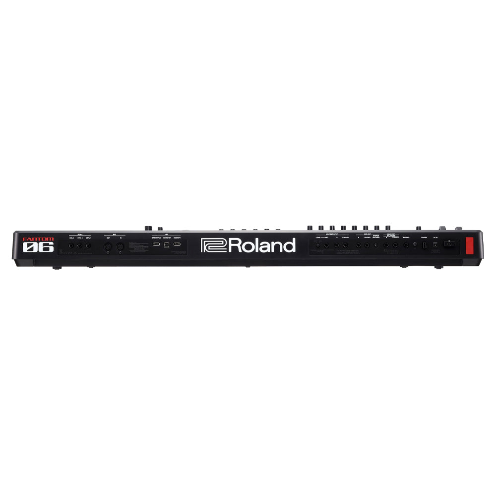 Roland Fantom-06 Workstation Synthesizer Front ; Roland Fantom-06 Workstation Synthesizer Front Profile ; Roland Fantom-06 Workstation Synthesizer Rear ; Roland Fantom-06 Workstation Synthesizer Rear Profile