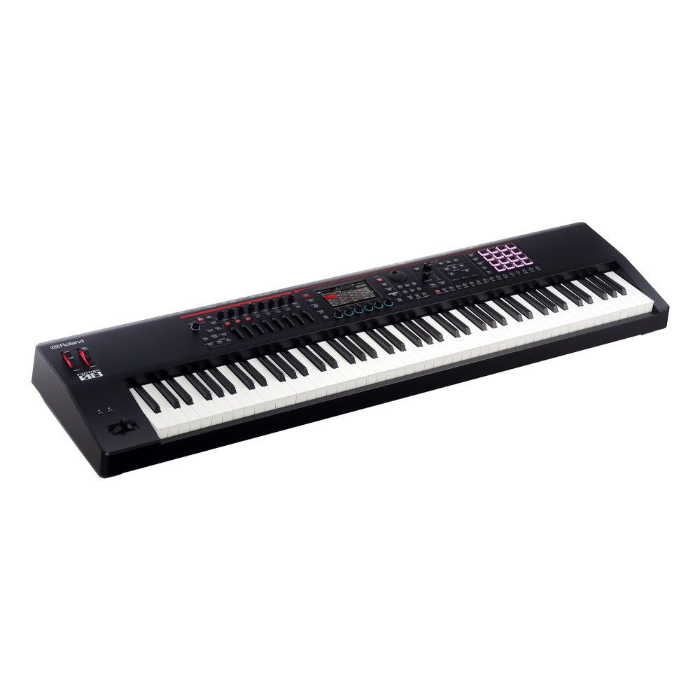 Roland Fantom-08 Workstation Synthesizer Front ; Roland Fantom-08 Workstation Synthesizer Front Angle ; Roland Fantom-08 Workstation Synthesizer Front Profile ; Roland Fantom-08 Workstation Synthesizer Rear ; Roland Fantom-08 Workstation Synthesizer Rear Profile