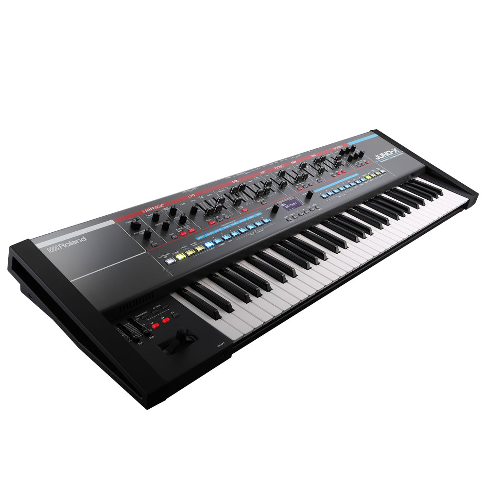 Roland JUNO-X - Polyphonic Synthesizer Front ; Roland JUNO-X - Polyphonic Synthesizer Angle 1 ; Roland JUNO-X - Polyphonic Synthesizer Angle 2 ; Roland JUNO-X - Polyphonic Synthesizer Rear