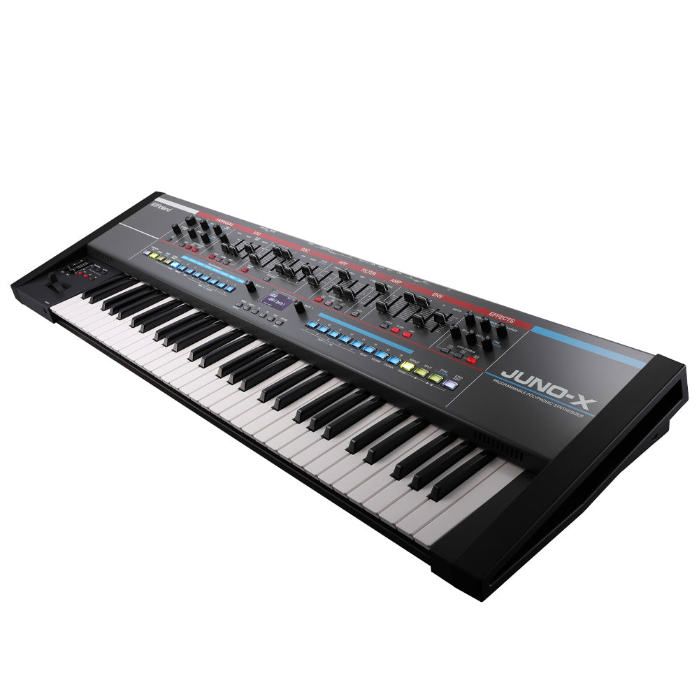 Roland JUNO-X - Polyphonic Synthesizer Front ; Roland JUNO-X - Polyphonic Synthesizer Angle 1 ; Roland JUNO-X - Polyphonic Synthesizer Angle 2 ; Roland JUNO-X - Polyphonic Synthesizer Rear